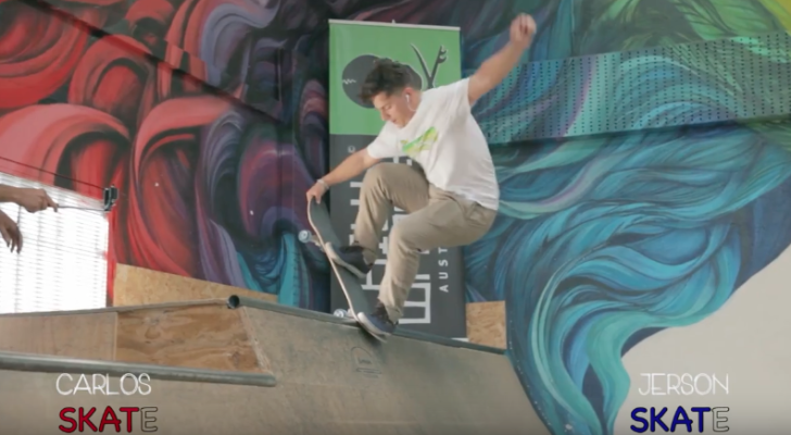 Clips del Game Of Skate en la mini de Hurricane