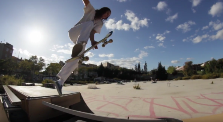 Las skaters toman el DIY de Mataró. Nuevo clip Asiplanchaba