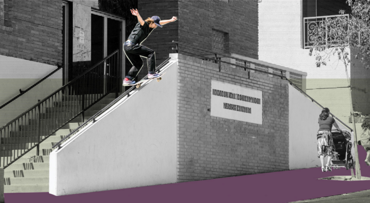 Kyle Walker ripa para mostrar su colección de Volcom