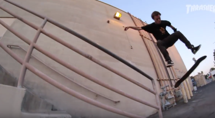 Asimila el last trick de esta parte de Nate Greenwood para Indy