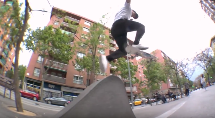 Clip del paso por Barcelona del team Krooked