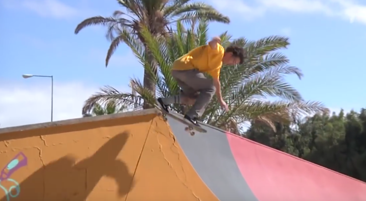 Footy crudo del paso de Daan Van Der Linden por Canarias