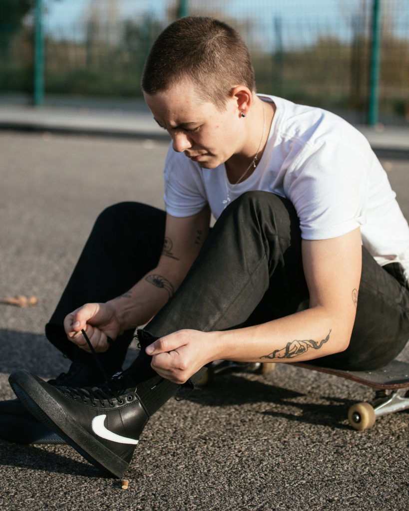 Quemar progenie Porque Así es lo nuevo de Lacey Baker x Nike SB