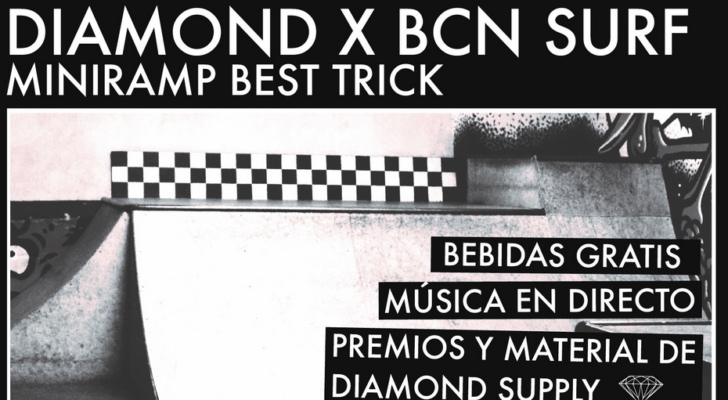 Todo sobre el best trick en miniramp de Diamond en Barcelona