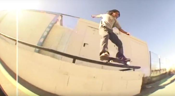 Clip homenaje al fallecido skater Anas Moulal