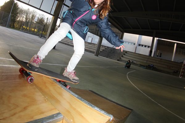 Fin del curso skatescolar en Cacheiras