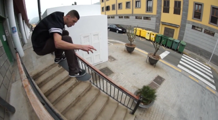 Poleitus. Nuevo clip con skateboarding canario