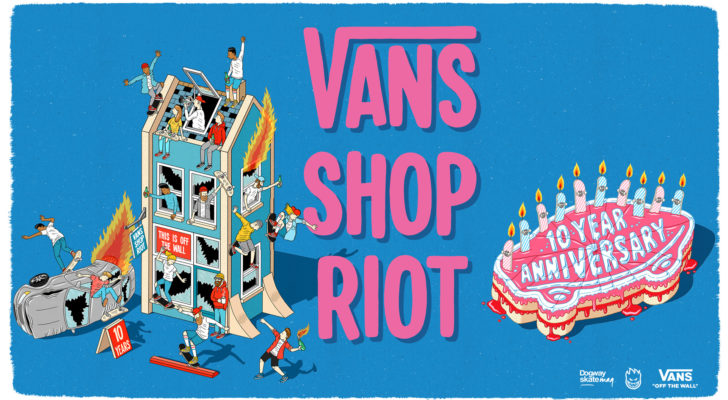 Toda la información sobre el Vans Shop Riot 2018