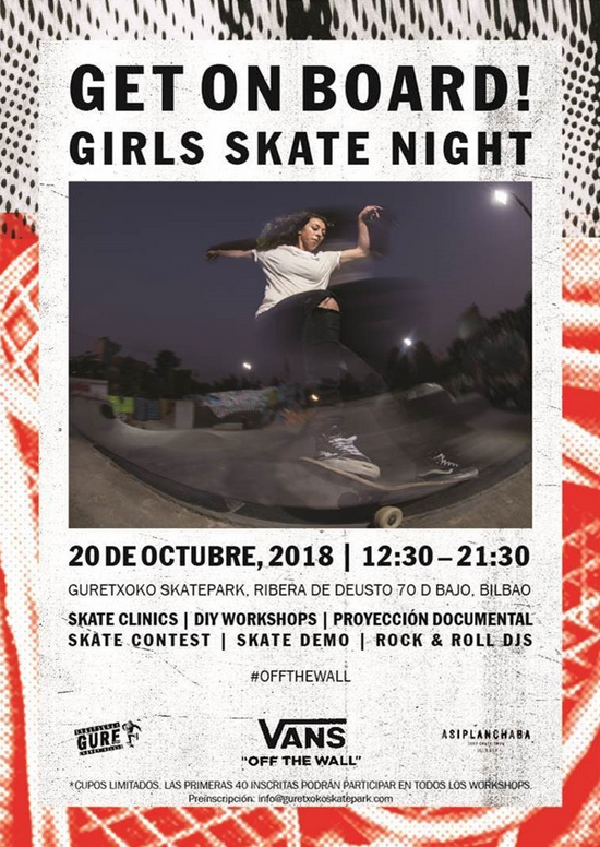 Accidental tener Gran cantidad La Vans Girls Skate Night llega a Bilbao