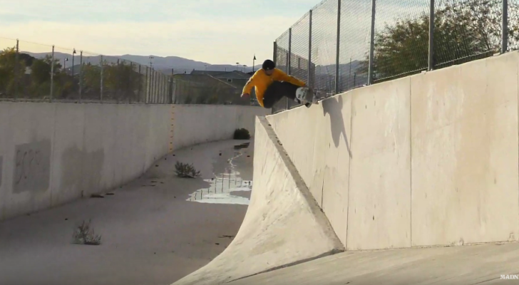 Altos vuelos en el nuevo clip de Madness Skateboards