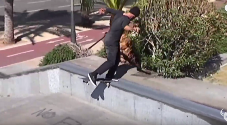 Manolo Robles cierra el nuevo vídeo de Darkstar Skateboards