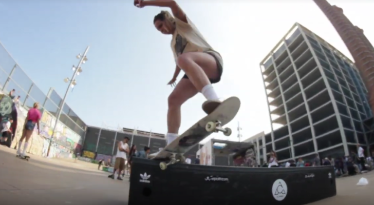 Clip Asiplanchaba del GSD 2019 x adidas Skateboarding en BCN