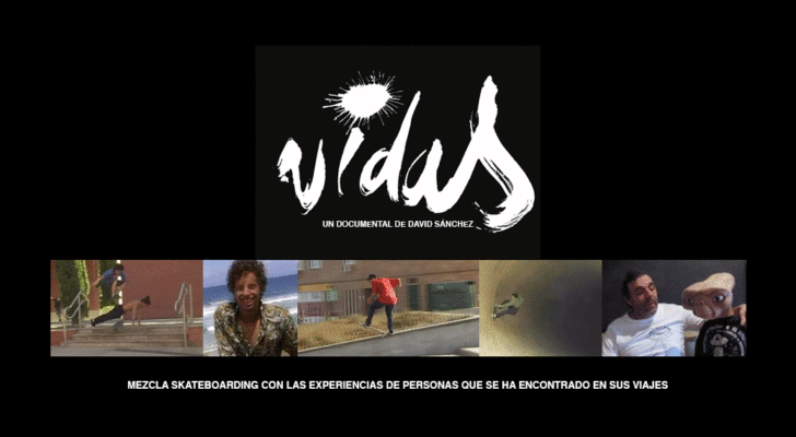 Skate y vivencias en «Vidas», un documental de David Sánchez