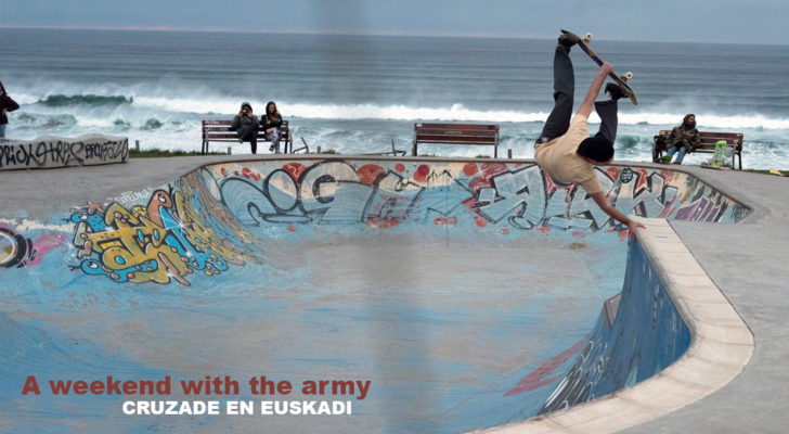 Nuevo clip de Cruzade. Así patinó la «army» en Euskadi