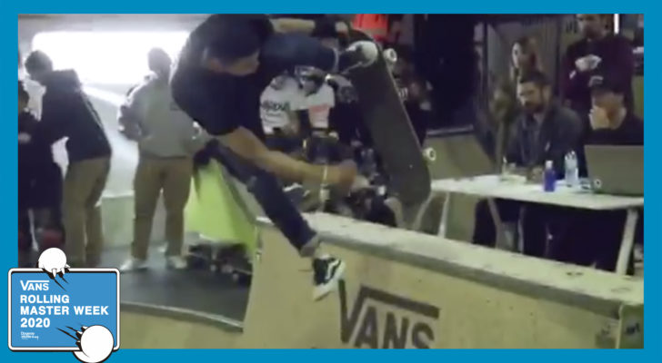 Esteban Vargas. Vans Rolling Masterweek 2020