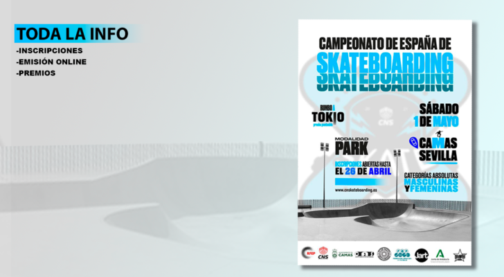 ¿Quieres participar en el Campeonato de España de Skateboarding?