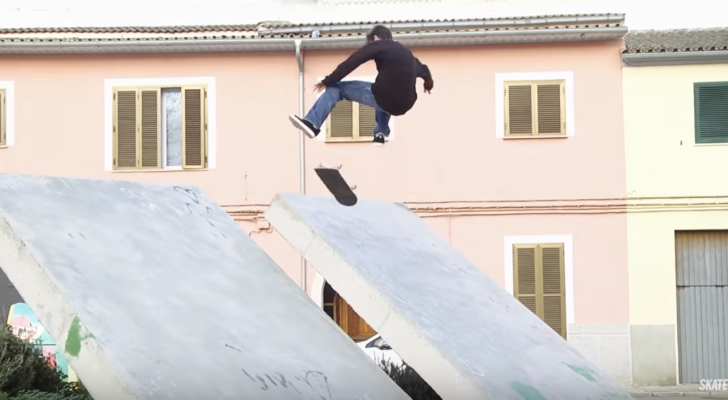 Ike Fromme ripa BCN y Mallorca en su SKATEDELUXE part