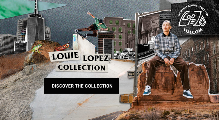 La colección de Louie Lopez x Volcom (y el clip del tour)