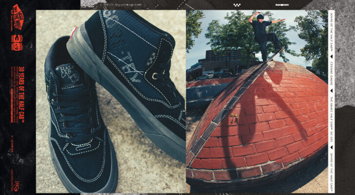 Skate Half Cab ’92 GTX.  El clásico de Vans conoce el Gore-Tex