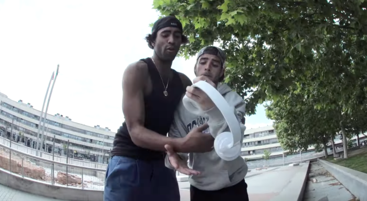 Clip del viaje a Madrid de DC Shoes