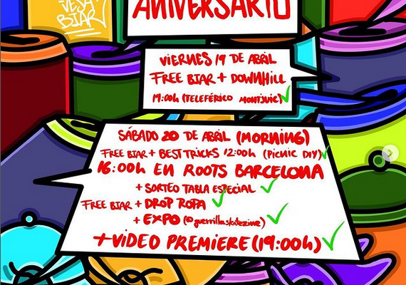 Servesabiar V aniversario | Barcelona 19 y 20 abril